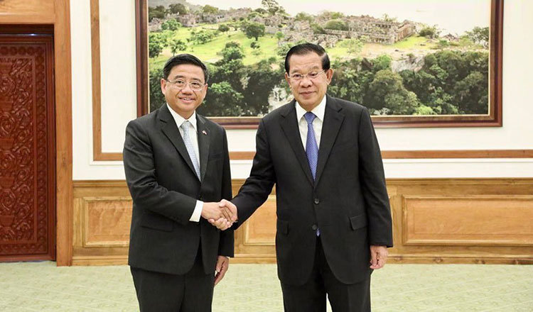 Trade volume between Cambodia, Thailand is growing, Hun Sen says